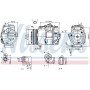 890199 NISSENS Компресор кондиціонера