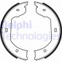 LS1920 DELPHI Комплект гальмівних колодок