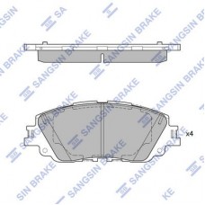 SP4275 Hi-Q Комплект гальмівних колодок дисковий гальм SP4275 Hi-Q Комплект гальмівних колодок дисковий гальм