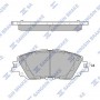SP4275 Hi-Q Комплект гальмівних колодок дисковий гальм