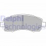 LP1545 DELPHI КомплеК т гальмівних колодок, дискове гальмо
