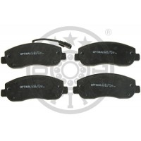 12419 OPTIMAL Комплект гальмівних колодок дисковий гальм