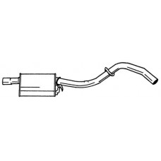 40456 SIGAM Середній глушник вихлопних газів