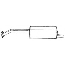 34635 SIGAM Глушник вихлопних газів кінцевий