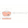 GDB820 TRW Комплект гальмівних колодок дисковий гальм