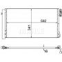AC 414 001S MAHLE Конденсатор кондиціонера