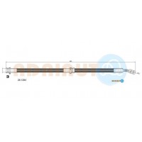 281284 ADRIAUTO NISSAN шланг гальмівний пер. лев. Almera -00