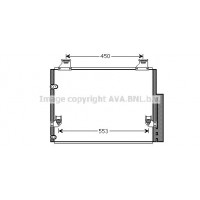 TO5563D AVA QUALITY COOLING Конденсатор кондиціонера
