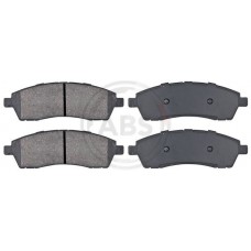 38757 A.B.S. Комплект гальмівних колодок дисковий гальм