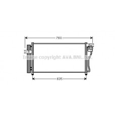 HY5178D AVA QUALITY COOLING Конденсатор кондиціонера