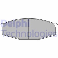 LP373 DELPHI Комплект гальмівних колодок дисковий гальм