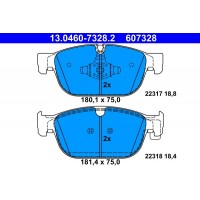 13.0460-7328.2 ATE Комплект гальмівних колодок дисковий гальм