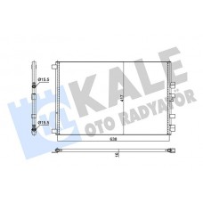 352575 KALE OTO RADYATÖR Конденсатор кондиціонера
