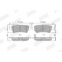 572610J JURID Комплект гальмівних колодок дисковий гальм