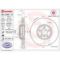 09.C405.13 BREMBO Гальмівний диск