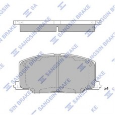 SP1436 Hi-Q Комплект гальмівних колодок дисковий гальм