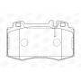571961CH CHAMPION Комплект гальмівних колодок дисковий гальм