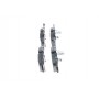 0 986 494 689 BOSCH Комплект гальмівних колодок дисковий гальм