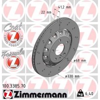 100.3385.70 ZIMMERMANN Гальмівний диск