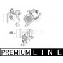 CE 18 000P MAHLE Радіатор рециркуляція ОГ
