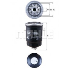 KC 189 MAHLE Паливний фільтр