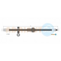 07.1257 ADRIAUTO Гальмівний шланг