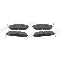 572448J JURID Комплект гальмівних колодок дисковий гальм