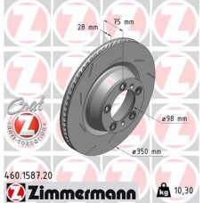 460.1587.20 ZIMMERMANN Гальмівний диск