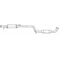 24403 SIGAM Середній глушник вихлопних газів