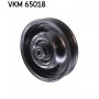 VKM 65018 SKF Паразитный / ведущий ролик, Поліклиновий ремінь