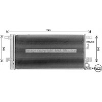 AI5439D AVA QUALITY COOLING Конденсатор кондиціонера