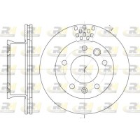 6461.10 ROADHOUSE Гальмівний диск