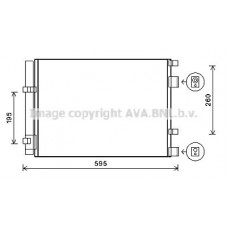 HY5268D AVA QUALITY COOLING Конденсатор кондиціонера
