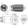 940113050404 MAGNETI MARELLI Тягове реле стартер
