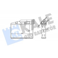 360185 KALE OTO RADYATÖR Теплообмінник обігрів салону