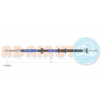 11.0226.2 ADRIAUTO Тросик, cтояночный тормоз