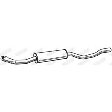 04184 WALKER Предглушник вихлопних газів