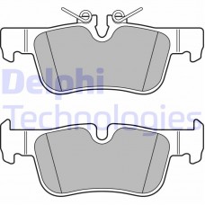 LP2719 DELPHI КомплеК т гальмівних колодок, дискове гальмо