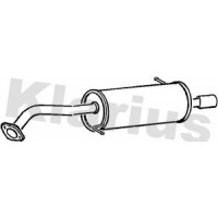 231084 KLARIUS Глушник вихлопних газів кінцевий