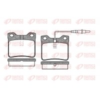 0321.22 REMSA Комплект гальмівних колодок дисковий гальм