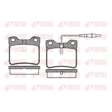0321.22 REMSA Комплект гальмівних колодок дисковий гальм