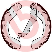 S 10 514 BREMBO Комплект гальмівних колодок