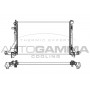 107004 AUTOGAMMA Радіатор охолодження двигуна