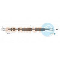 03.1247 ADRIAUTO Гальмівний шланг