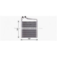 VN6416 AVA QUALITY COOLING Теплообмінник обігрів салону