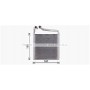 VN6416 AVA QUALITY COOLING Теплообмінник обігрів салону