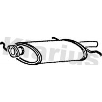 221051 KLARIUS Глушник вихлопних газів кінцевий