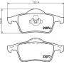 8DB 355 008-871 HELLA PAGID Комплект гальмівних колодок дисковий гальм