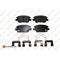 1673898680 EUROREPAR Комплект гальмівних колодок дисковий гальм