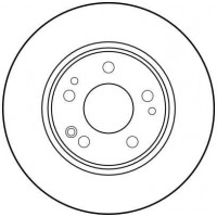 DF1581 TRW Гальмівний диск